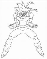 Bardock Pages Coloringbay sketch template