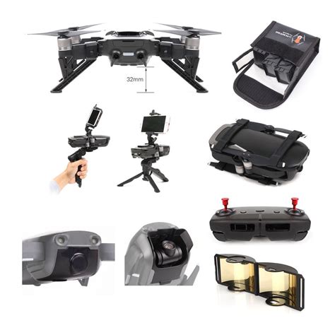 dji mavic air accessories  pack combo parts upgraded protection  feature  ebay