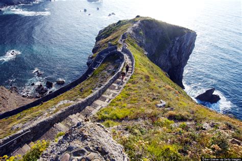 you can walk to this rugged spanish islet huffpost