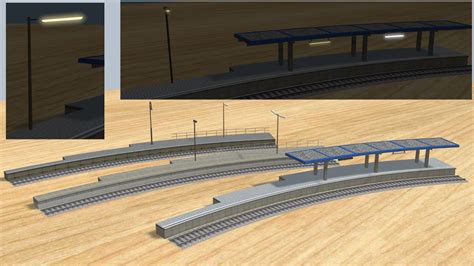 neue bahnsteige modelle  modellbahn studio