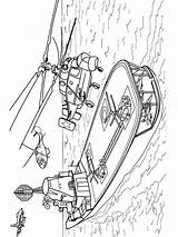 Oorlogsschip Carrier Leukekleurplaten Speedboot sketch template