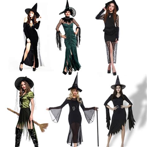high quality sexy witch costume party masquerade women sexy adult witch