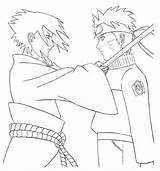 Naruto Sasuke Sasunaru Shippuden Sketchite sketch template
