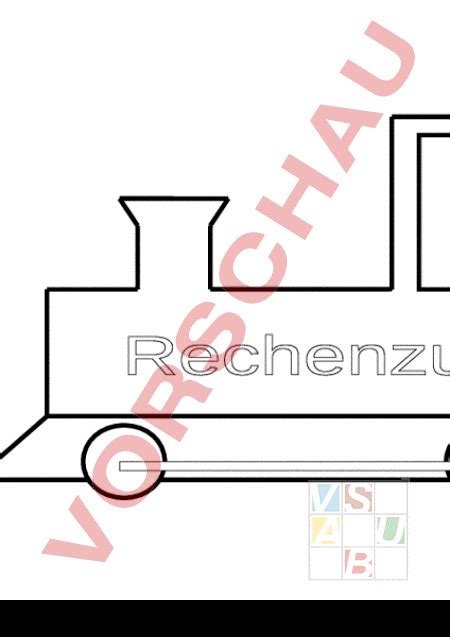 arbeitsblatt rechenzug mathematik zahlenbereiche