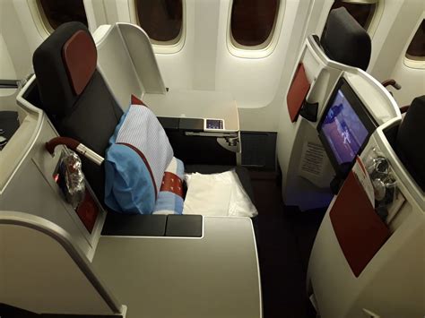 austrian airlines business class   wien bangkok