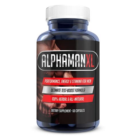 Alphaman Xl Male Sexual Enhancement Pills 2 Inches Enlargement Booster
