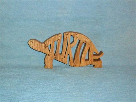 turtle scroll  wooden puzzle