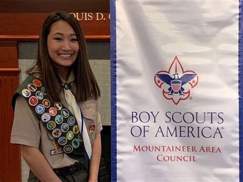 Kitzmiller Makes History As West Virginias First Female Eagle Scout
