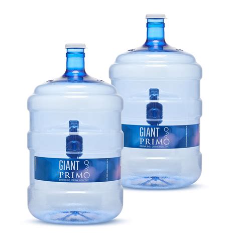 gallon empty refillable water jug primo water