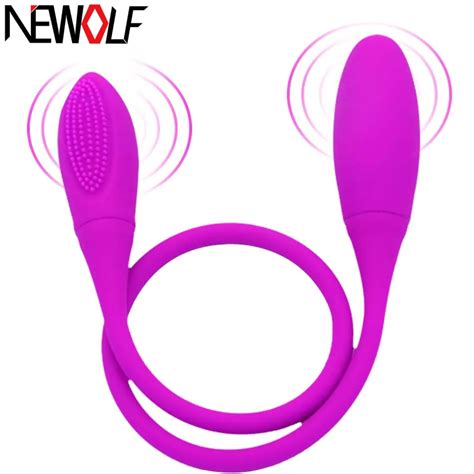 Usb Charging Silicone Double End Female Masturbation Vaginal And Anal