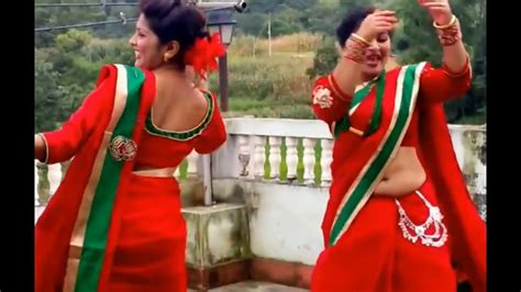 Nepali Women Dancing On Their Roof To Celebrate Teej 2071 [full Hd