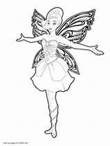 Coloring Pages Fairy Mariposa Barbie Princess Girls Ads Google Printable sketch template