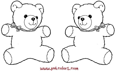 teddy bear coloring pages  cute faces teddy bear coloring pages