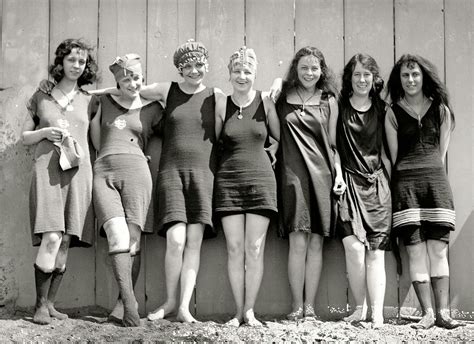 bathing beauties in potomac ca 1920 ~ vintage everyday