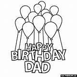 Birthday Dad Happy Coloring Pages Daddy Printable Colouring Color Clipart Online Para Colorear Thecolor Feliz Book Gif Cumple Awesome Want sketch template