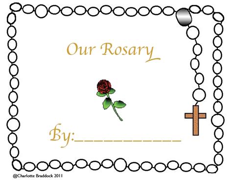 faith filled freebies  rosary printables  young children