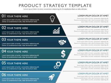 step product strategy templates  product roadmap