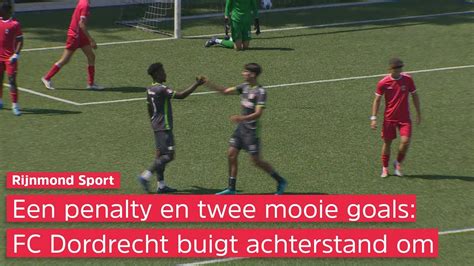 fc dordrecht buigt achterstand om wint met   van jong fc antwerp