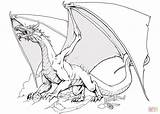 Smok Drachen Drache Supercoloring Dragones Ausmalbild Zeichnen Kolorowanka sketch template