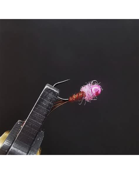 pheasant tail nymph pink jig hook