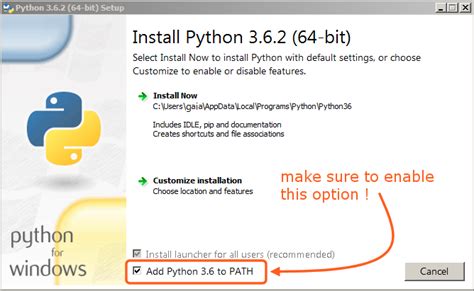 installing python  windows