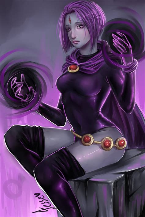 50 Hot Pictures Of Raven From Teen Titans Dc Comics