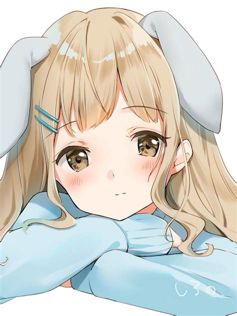 cute anime girl  ears