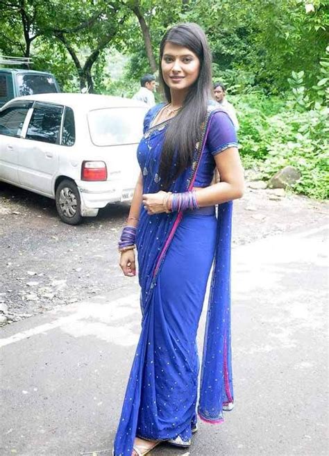 kratika sengar things to wear sarees india beauty saree blue saree