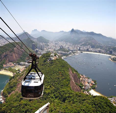 Rio De Janeiro Seilbahn Seilbahn Auf Den Zuckerhut