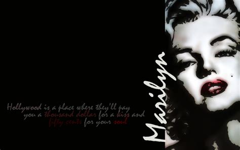 Marilyn Monroe Quotes Wallpaper Quotesgram