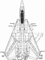 F14 Tomcat Fighter sketch template