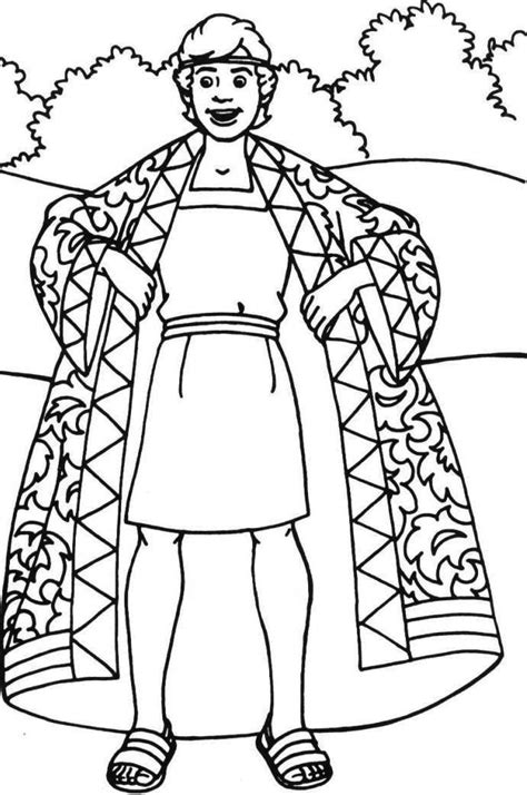 story  joseph coloring pages