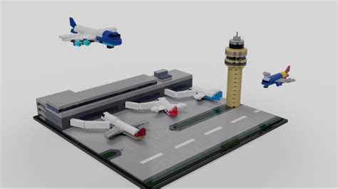 lego ideas micro scale airport