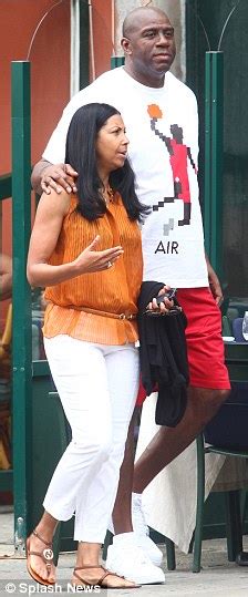 magic johnson and his wife of 20 years relax on italian getaway daily mail online