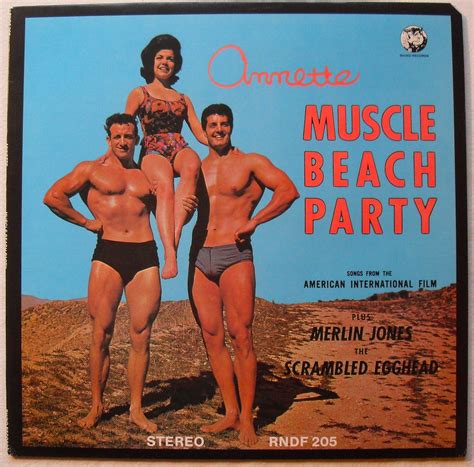 1964 Muscle Beach Party 1960s Vintage Vinyl Record Album L Flickr