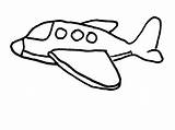 Avión Aviones Pasajeros Colorea Recortar sketch template