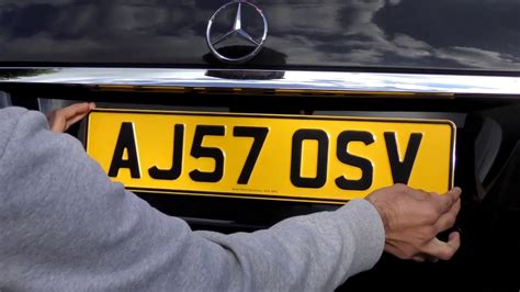 pressed metal number plates review  embossed uk car registration