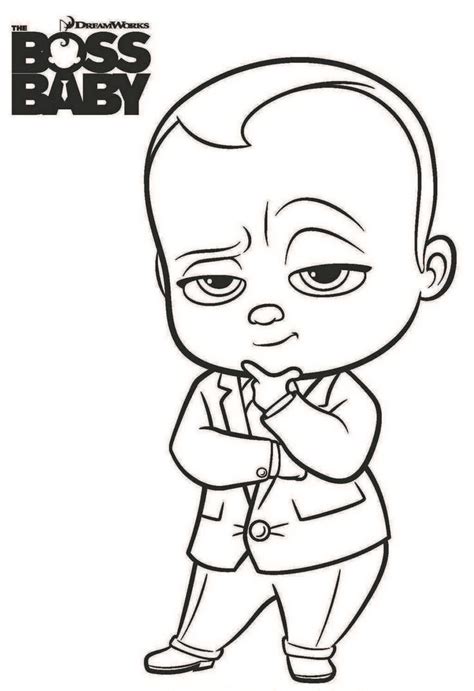 boss baby coloring pictures baby coloring pages baby drawing