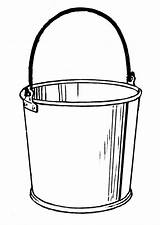 Bucket Coloring Water Pail Pages Printable Clipart Template Clip Cliparts Paint Visit Edupics Library Popular Fill Guidance Large sketch template