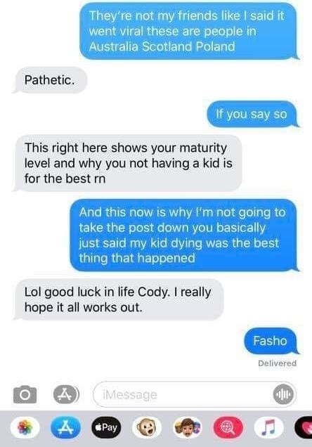 Erika’s Personal Blog — Cody Was Fired For Sharing A Meme