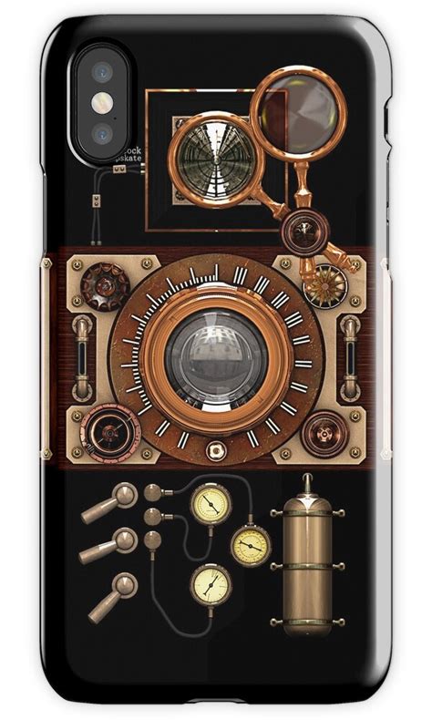 vintage steampunk camera 2a steampunk phone cases
