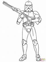 Stormtrooper Printable Action sketch template