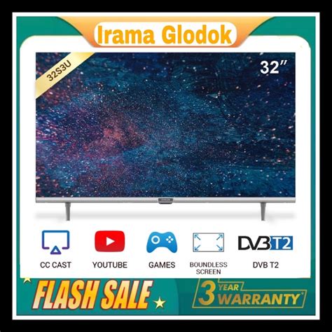 Jual Led Tv Coocaa 32 Inch 32s3u Digital Smart Tv Garansi Panel 3 Th