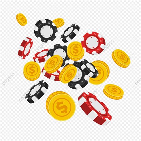 casino chips falling vector hd png images vector flying casino chips  coins flying casino