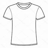 Shirt Drawing Blank Template Outline Tshirt Tee Illustration Vector Shirts Printable Plain Stock Inside Paintingvalley Inspiring Drawings Clipartmag Visit Depositphotos sketch template