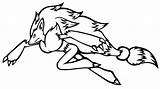 Zoroark Lineart sketch template