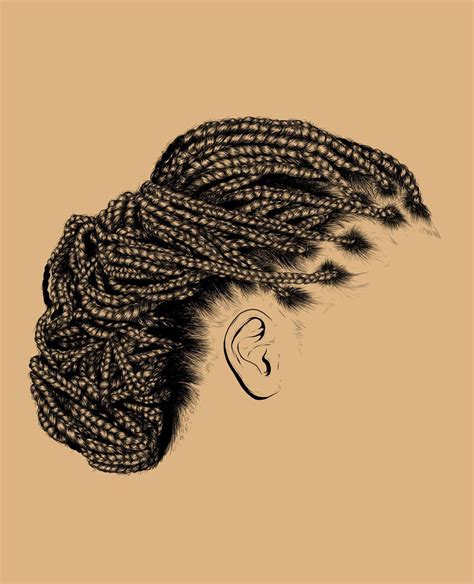 Dope Drawings Of Girls With Braids My Xxx Hot Girl