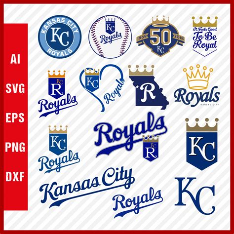 kansas city royals logo kc royals svg cut files layered inspire uplift