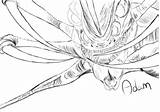 Subnautica Leviathan Reaper Drawings Reap Sow Welly sketch template