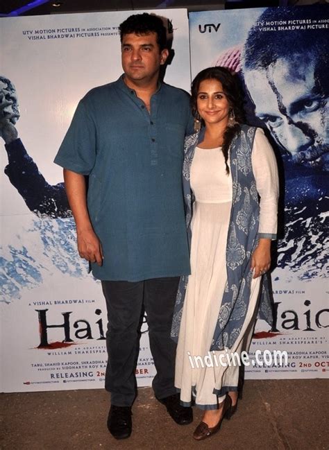 Vidya Balan With Husband Siddharth Roy Kapur